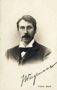 107002 Portret van Johan Wagenaar, geboren 1 november 1862, toonkunstenaar/componist te Utrecht, directeur van de ...